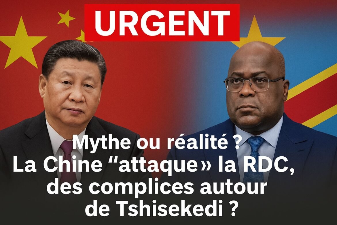 Depuis quelques jours, une rumeur virale accuse la Chine d’avoir “lancé une attaque” contre la République démocratique du Congo (RDC), avec la complicité supposée de plusieurs proches du président Félix Tshisekedi, et même des États‑Unis.