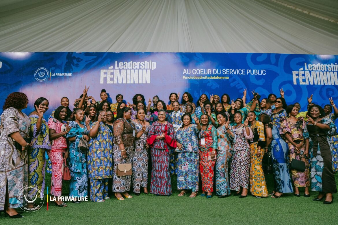  la Première ministre de la République démocratique du Congo, Judith Suminwa Tuluka, a présidé à la Primature la cérémonie de clôture du mois des droits des femmes.