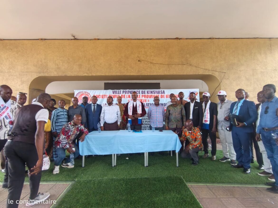 La dynamique citoyenne franchit une nouvelle étape à Kinshasa. Sous l’impulsion de son président, Iyosa Nganga Boniface, la Société civile de Kinshasa (SOCIKIN) a réuni ses cadres et membres ce samedi 25 avril 2026 pour élaborer un cahier des charges exhaustif.