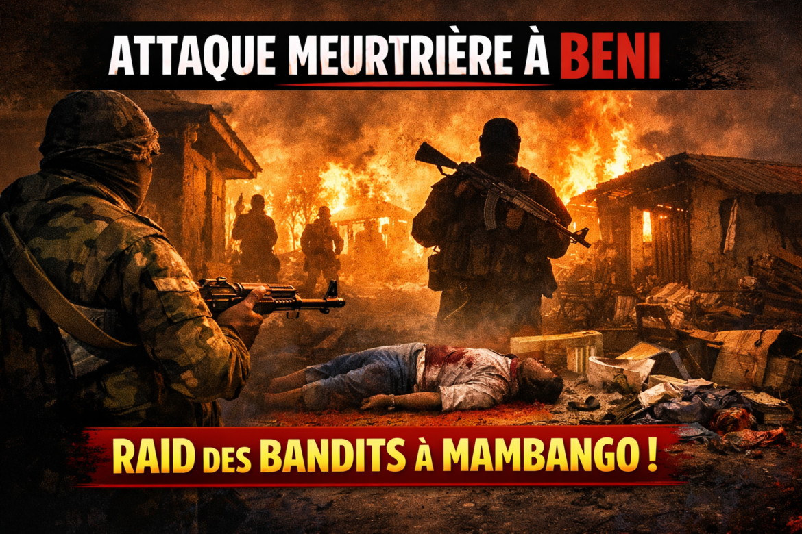 La ville de Beni a de nouveau été secouée par une attaque nocturne, illustrant la persistance de l’insécurité dans l’est de la République démocratique du Congo.