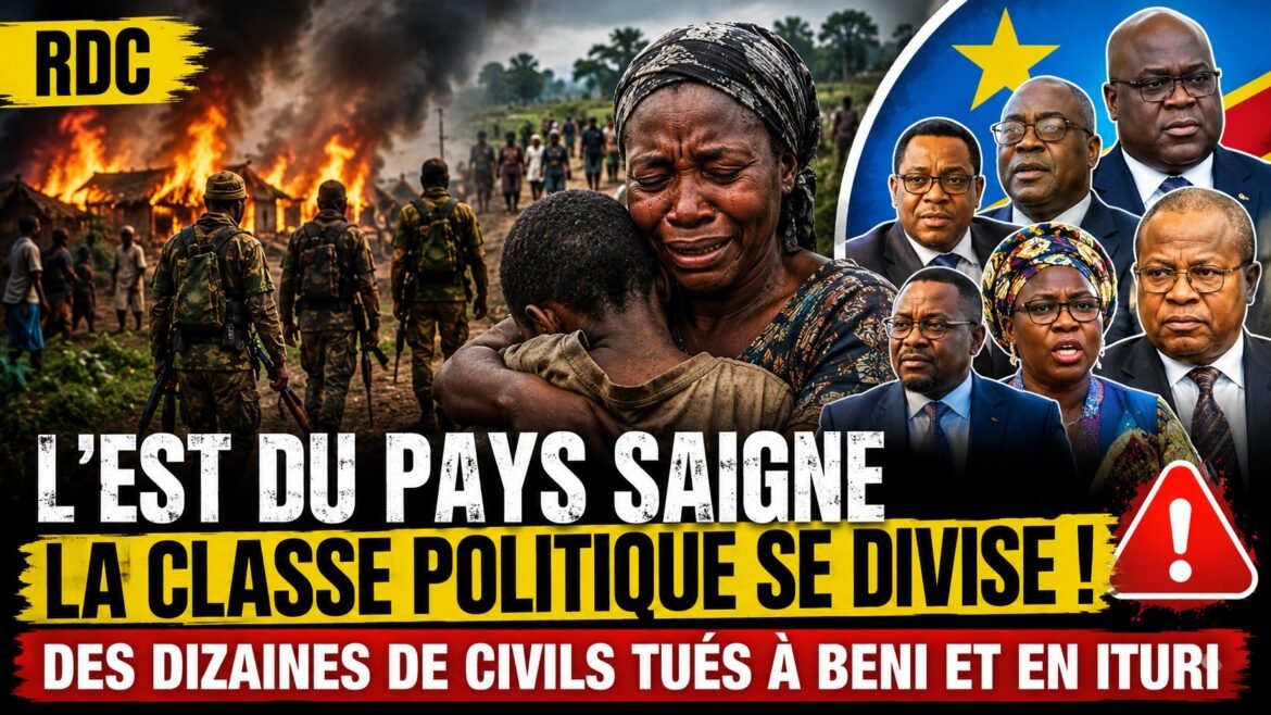 Alors que les débats politiques occupent la scène à Kinshasa, les populations de l’Est de la République démocratique du Congo vivent une nouvelle tragédie.