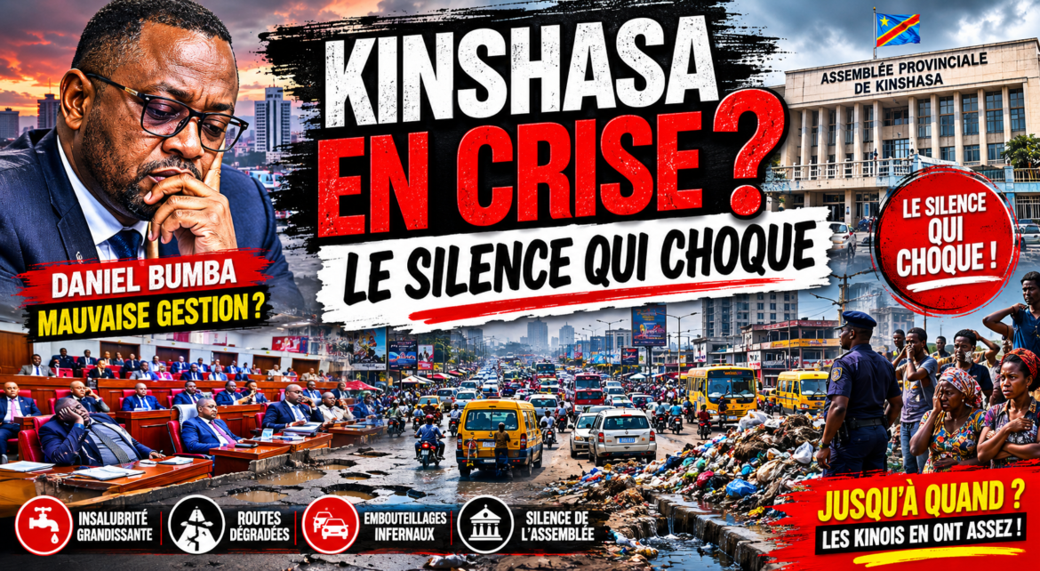 La gestion de la ville-province de Kinshasa par le gouverneur Daniel Bumba fait l’objet de nombreuses critiques de la part des habitants, des acteurs de la société civile et de plusieurs observateurs politiques.