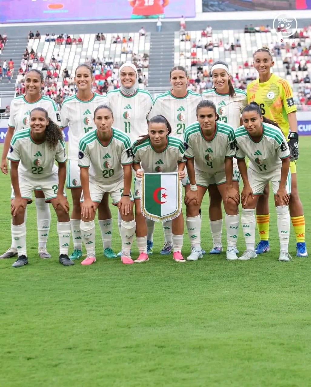 L’Algérie a remporté la médaille de bronze de la CAN féminine 2026 en battant le Maroc aux tirs au but 3-2, après un nul 1-1 au terme du temps réglementaire, samedi au Stade olympique de Rabat.