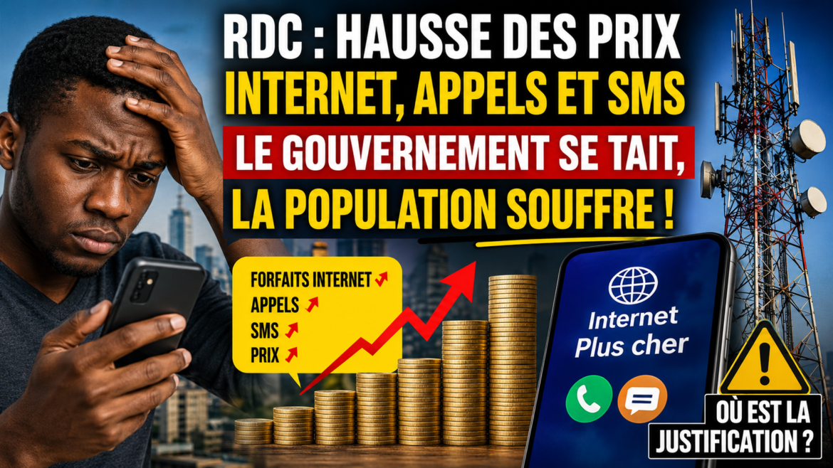 Alors que le pouvoir d’achat de nombreux Congolais reste sous pression, la question du coût des télécommunications revient avec insistance dans les conversations.