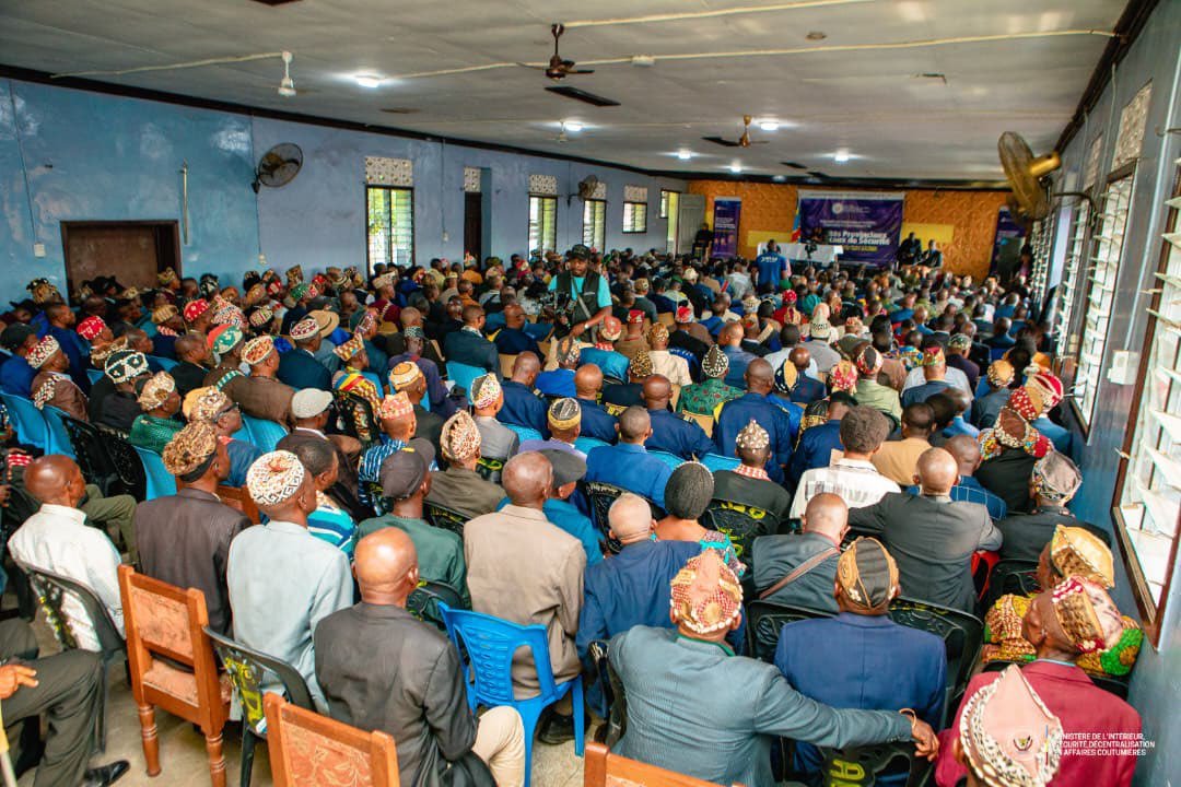 RDC : Jacquemain Shabani lance à Kananga la vulgarisation des textes sur la nouvelle gouvernance sécuritaire