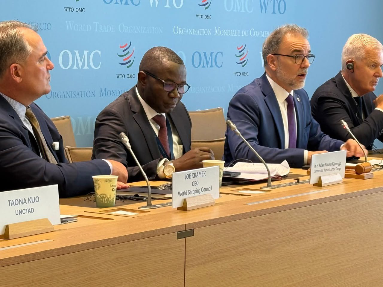 Le ministre du Commerce extérieur de la République démocratique du Congo (RDC), Julien Paluku Kahongya, a participé au Forum Public 2026 de l’Organisation mondiale du commerce (OMC) à Genève.