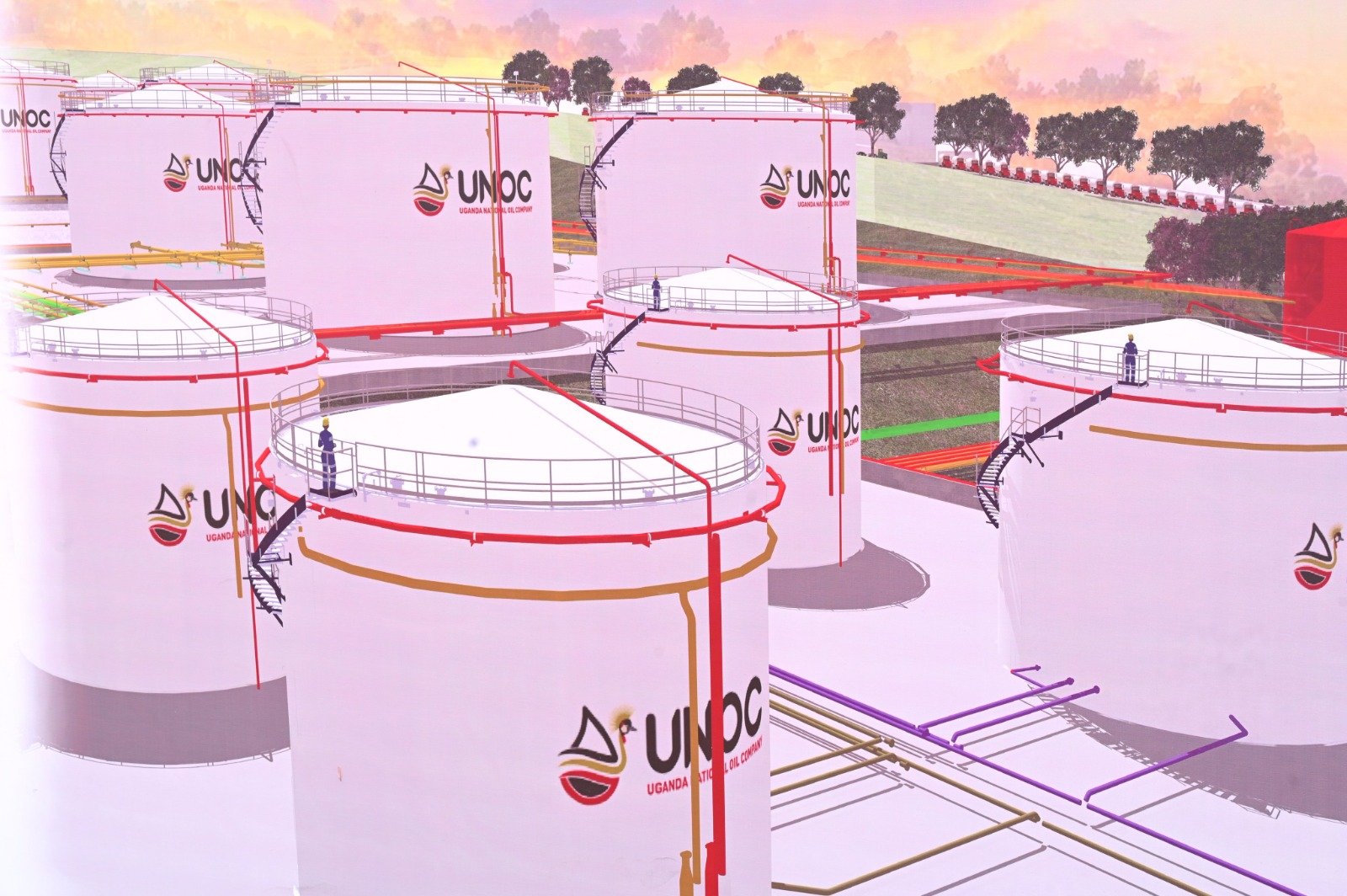 Le président ougandais Yoweri Museveni a lancé les travaux du Kampala Storage Terminal à Mpigi, une installation d’une capacité de 320 millions de litres.