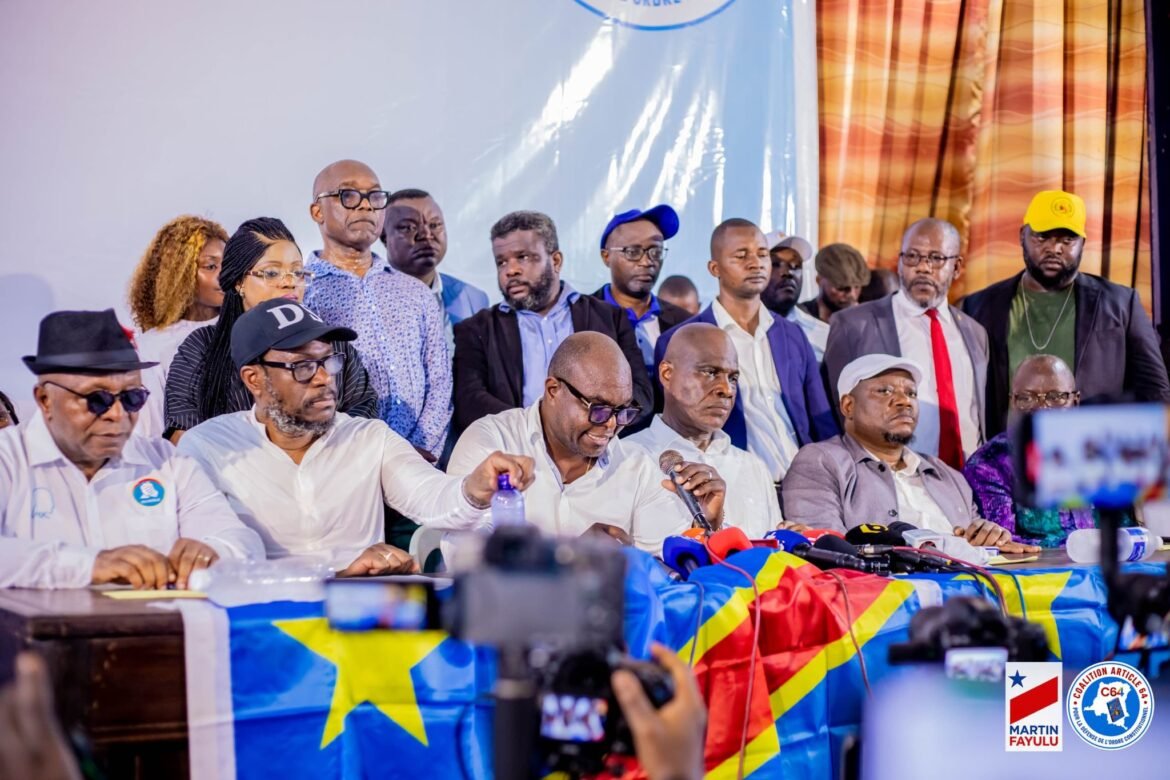RDC : la C64 publie son rapport sur la marche du 15 septembre 2026, évoque un mort, des blessés et des arrestations et accuse la « Force du progrès ».